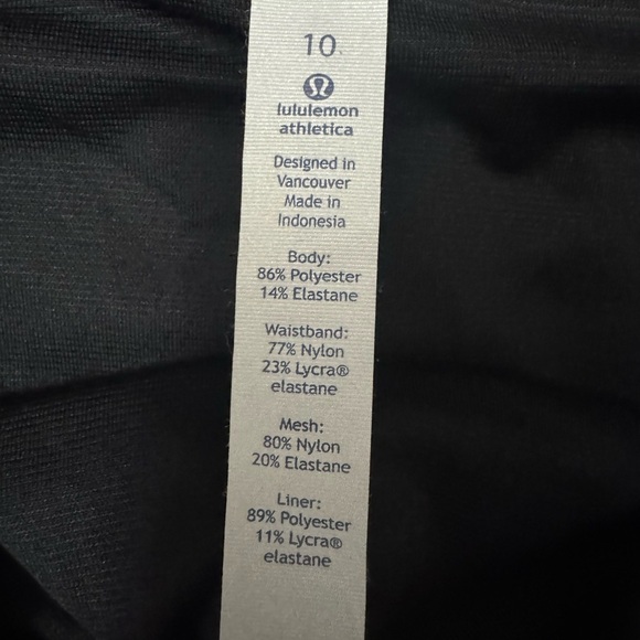 Lululemon Mind Over Miles Shorts Size 10 - Picture 4 of 4
